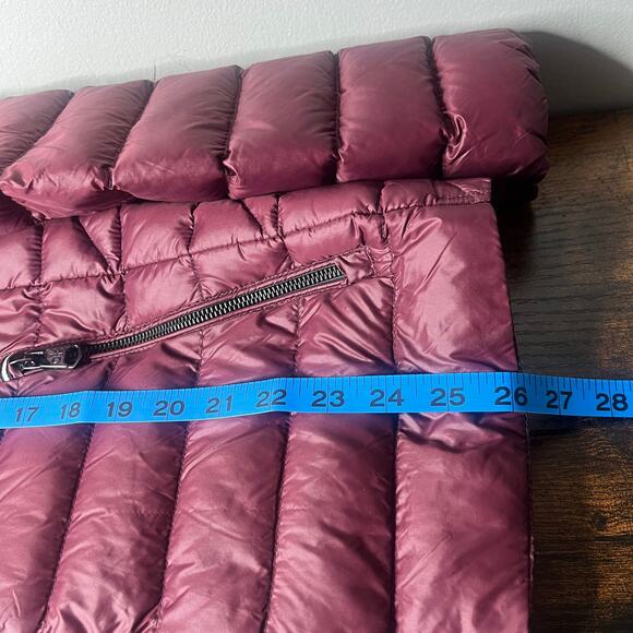 Calvin Klein Puffer Jacket Women's Small Premium Down Packable Lightweight Hood - Picture 10 of 12